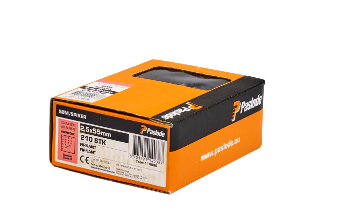 Søm varmforzinket 2,5 x 55 mm 210 stk. - Paslode